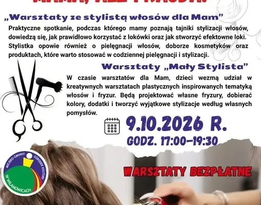 Warsztaty beauty dla mam i kreatywne zajęcia dla dzieci w Wilamowicach