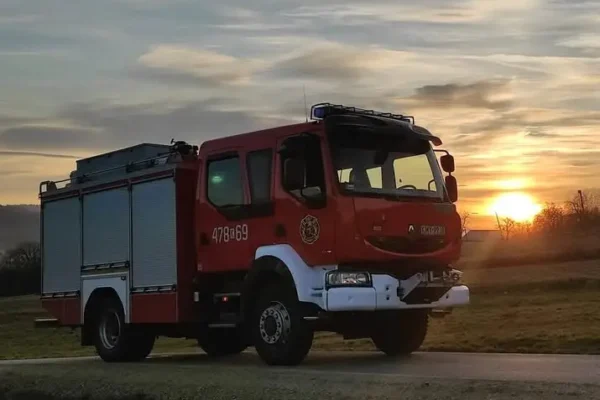Strażacy z OSP Jasienica oddali hołd druhom, którzy zginęli w Nisku