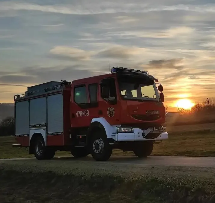 Strażacy z OSP Jasienica oddali hołd druhom, którzy zginęli w Nisku