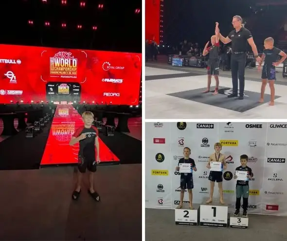 10-letni Wiktor z Jasienicy zdobył złoto w MMA w Gliwicach
