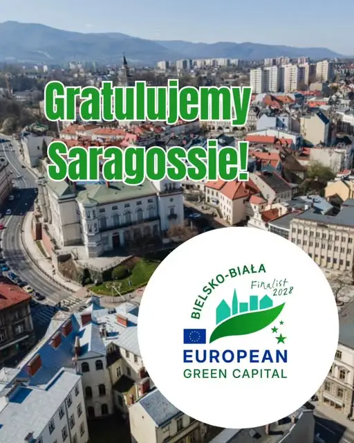 Bielsko-Biała w finale Zielonej Stolicy Europy 2028. Tytuł pojechał do Saragossy