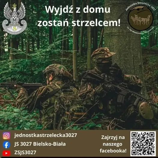 Jednostka Strzelecka 3027 Bielsko-Biała wznawia nabór – spotkanie rekrutacyjne 27 października