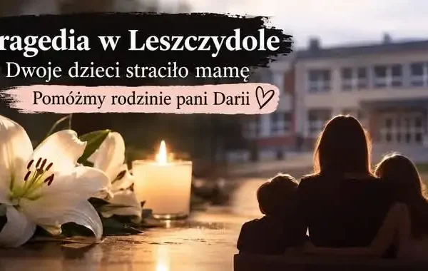Zbiórka dla rodziny z Leszczydołu – dzieci straciły mamę