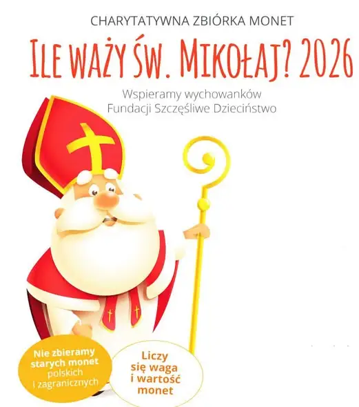 Szkoła w Porąbce zbiera monety dla Fundacji Szczęśliwe Dzieciństwo