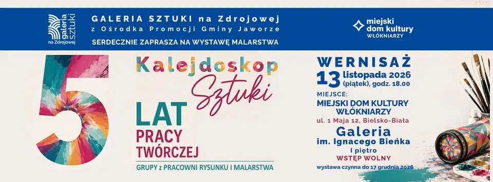 Wernisaż malarstwa w Galerii im. Ignacego Bieńka w Jaworzu – 1 listopada