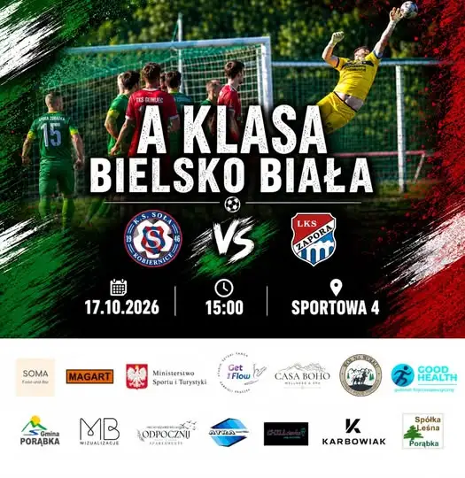 Derby Gminy Porąbka: Zapora kontra Soła Kobiernice już w sobotę