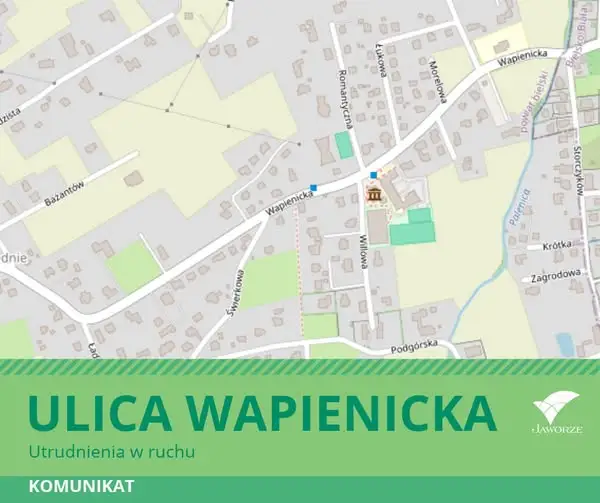 Prace bitumiczne na ul. Wapienickiej w Gminie Jaworze – utrudnienia w ruchu