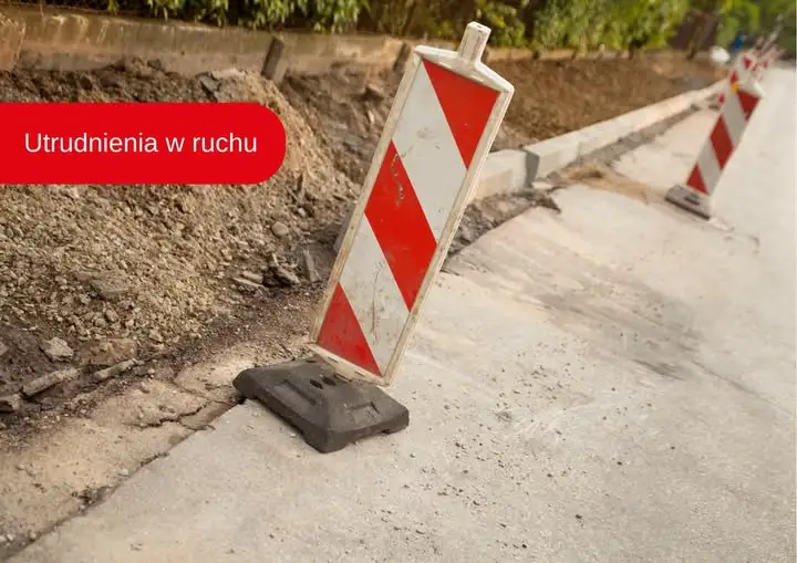 Utrudnienia na ul. Zdrowia w Kozech – roboty kanalizacyjne