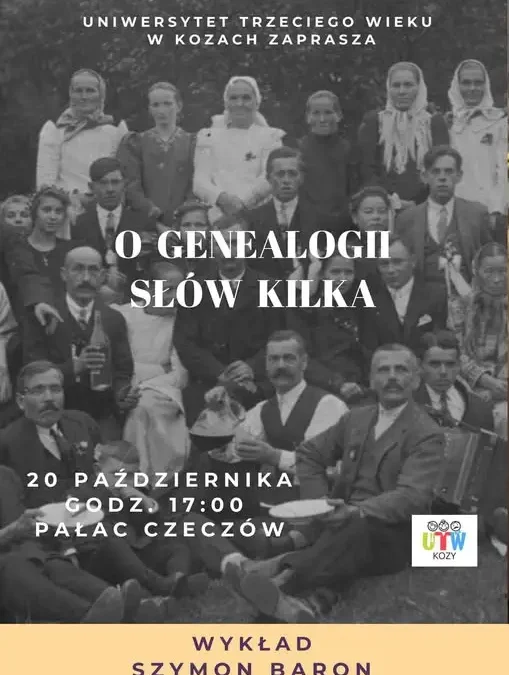 Wykład o genealogii w Kozach – jak odkryć rodzinne korzenie