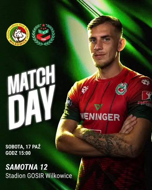 V Liga Śląska: wyjazdowe starcie z GLKS Wilkowice w 11. kolejce