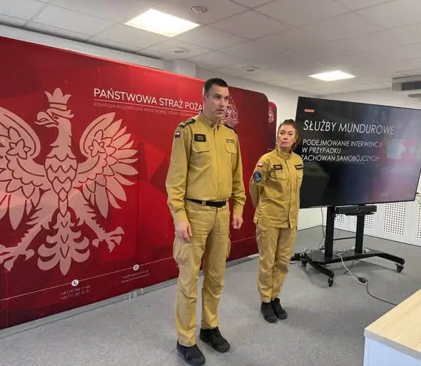 Strażacy z Jawora szkolili się z pomocy osobom w kryzysie samobójczym