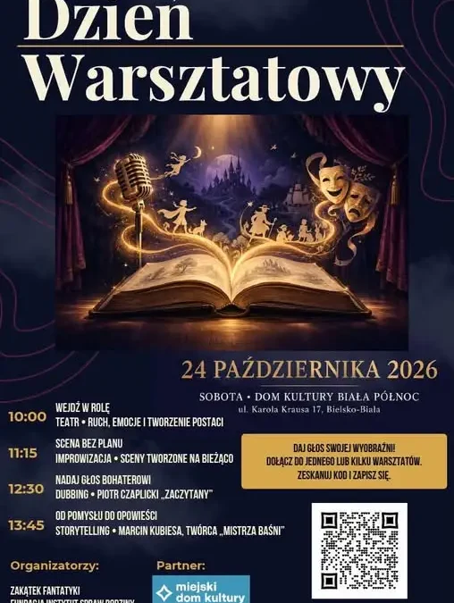 Dzień Warsztatowy w Domu Kultury Biała Północ – twórcza przygoda dla każdego