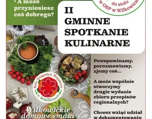 II Gminne Spotkanie Kulinarne w Wilkowicach – warsztaty i wspólne gotowanie
