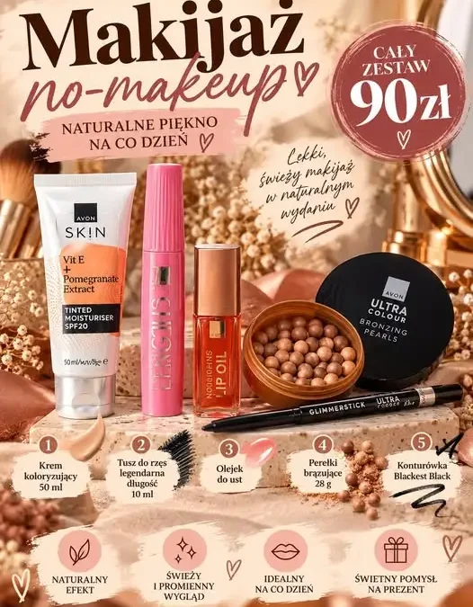 Jesienne koszyki piękna w Czechowicach-Dziedzicach – zestaw makijażu no-makeup za 90 zł
