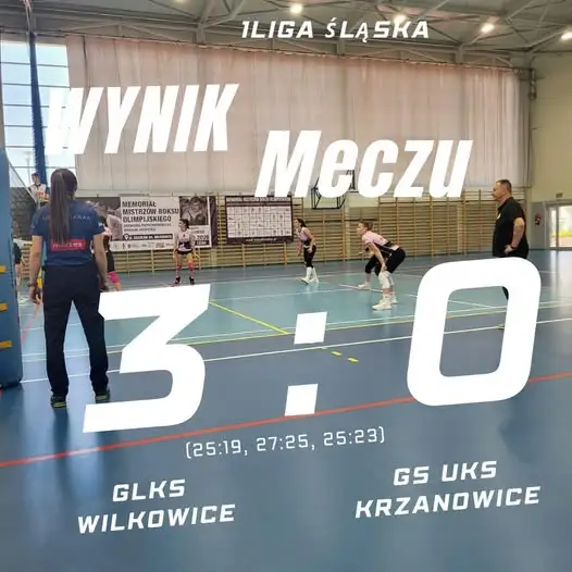 Wygrana siatkarzy z Wilkowic w meczu ligowym