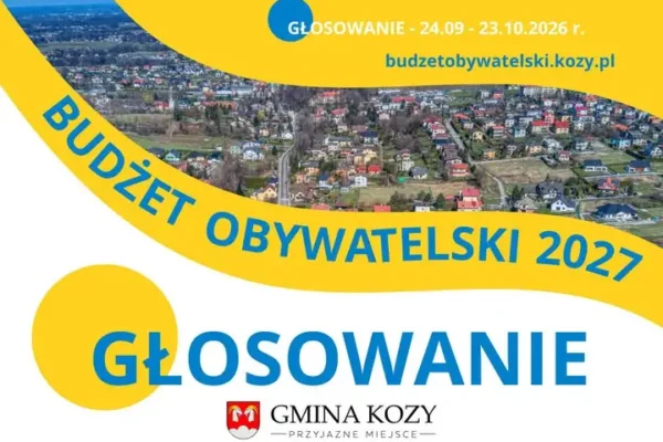 Głosowanie w Budżecie Obywatelskim Gminy Kozy trwa do 23 października