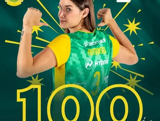 Martyna Piotrowska z setnym meczem w barwach BKS Bielsko-Biała