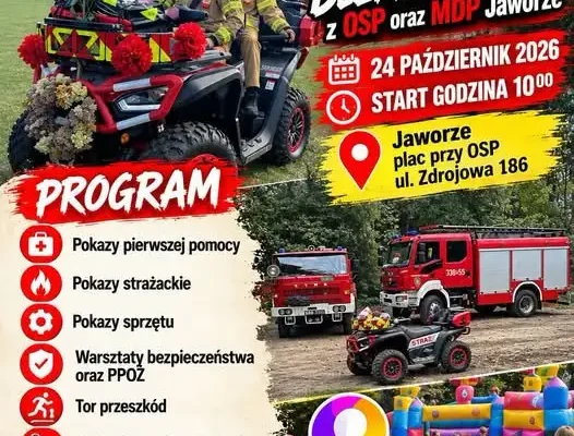 Jaworzański Dzień Bezpieczeństwa – 24 października przy OSP Jaworze