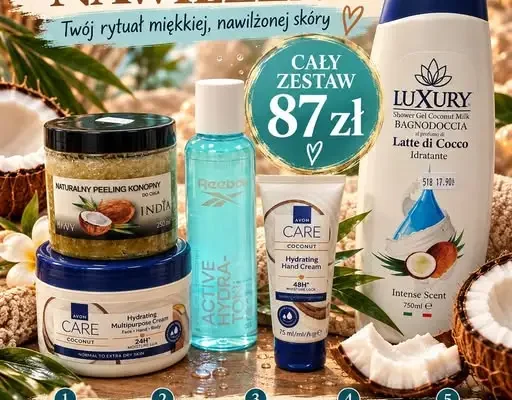 Kokosowy koszyk pielęgnacyjny w Czechowicach-Dziedzicach – jesienna propozycja Daydream Lady