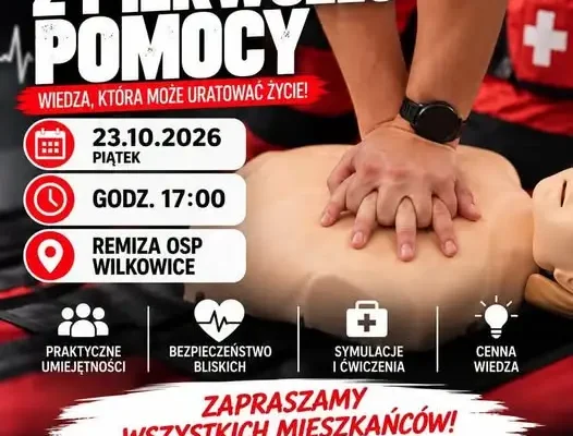 Wilkowice: praktyczne szkolenie z bezpieczeństwa w remizie OSP