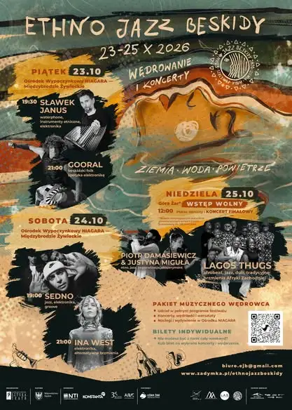 Muzyczni Wędrowcy w Beskidach – trzydniowy festiwal ETHNO JAZZ BESKIDY