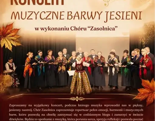 Kulturalny Piątek w Porąbce: koncert „Muzyczne barwy jesieni” już 23 października