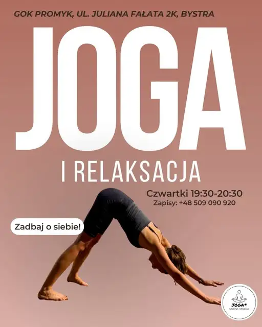 Nowa grupa jogi w GOK „Promyk” w Bystrej – ruszają zapisy