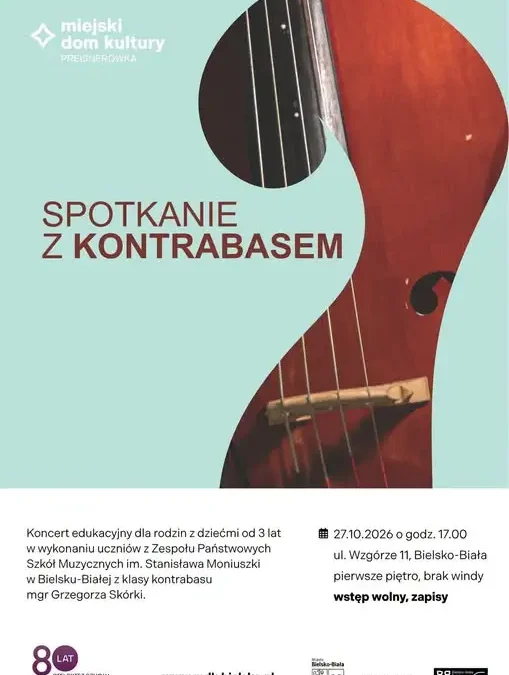 Spotkanie z kontrabasem – rodzinny koncert edukacyjny w Preisnerówce
