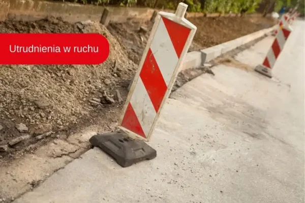 Utrudnienia na ul. Podgórskiej w Kozach – droga zamknięta do 6 listopada