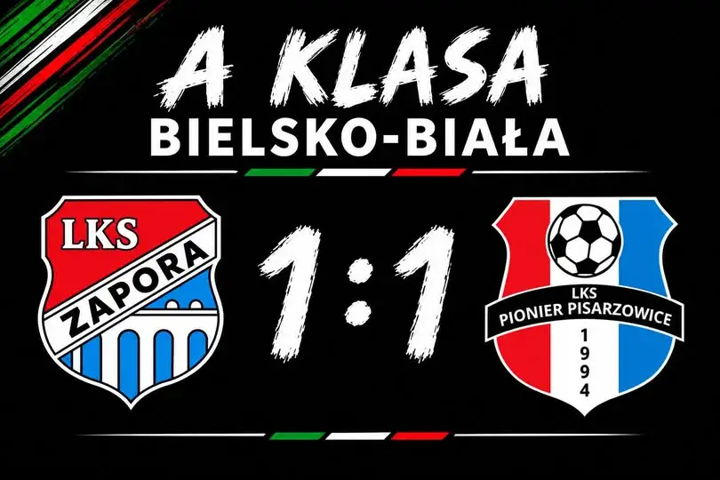 Zapora Porąbka remisuje z Pionierem Pisarzowice 1:1