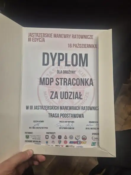MDP OSP Bielsko-Biała Straconka z 7. miejscem na III Jastrzębskich Manewrach Ratowniczych