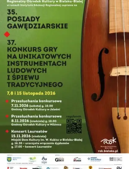 Bielsko-Biała: 35. Posiady Gawędziarskie i 37. Konkurs Gry na Unikatowych Instrumentach Ludowych